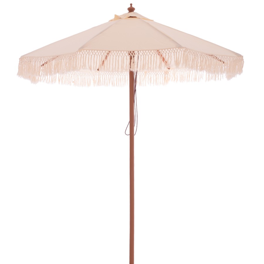 ΟΜΠΡΕΛΑ ΕΠΑΓΓΕΛΜΑΤΙΚΗ WAGNER ΜΑΚΡΑΜΕ ΚΡΟΣΙ ΜΠΕΖ ΜΕ ΞΥΛΙΝΟ ΣΚΕΛΕΤΟ Φ225X2.60Υm HM5777.01