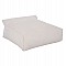 ΠΟΥΦ YAMIN 2ΑΤΟΜΩΝ ΜΕ TEXTILENE 600gr/m2 2X1 ΛΕΥΚΟ HM5773.11 140x140x40-60Υεκ.