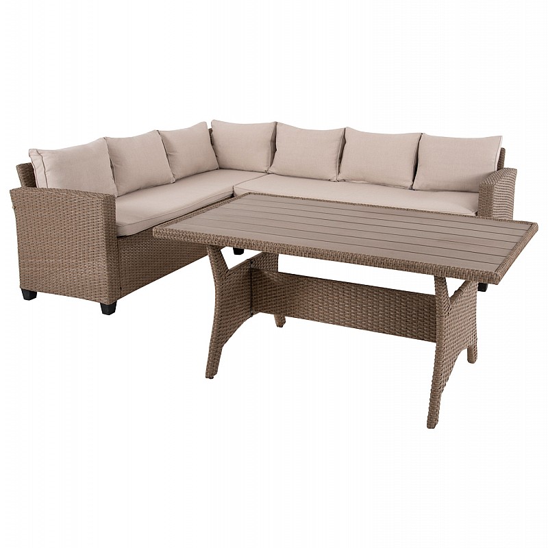 ΣΕΤ ΣΑΛΟΝΙ ΔΕΞΙΑ ΓΩΝΙΑ&ΤΡΑΠΕΖΙ CARSON HM6078.02 ΜΟΚΑ ΣΥΝΘ.RATTAN-ΜΑΞΙΛΑΡΙΑ