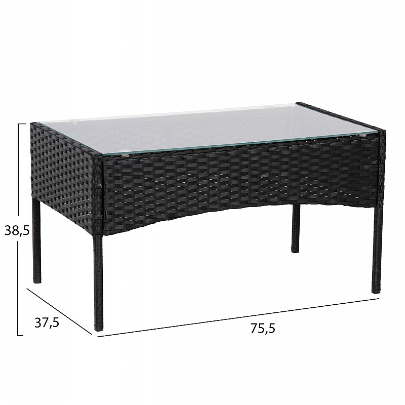 ΣΕΤ ΣΑΛΟΝΙ 4ΤΜΧ STASIA HM6089.01 ΣΥΝΘ.RATTAN ΜΑΥΡΟ-ΚΑΠΟΥΤΣΙΝΟ ΜΑΞΙΛΑΡΙΑ ΣΕΤ ΣΑΛΟΝΙ 4ΤΜΧ STASIA HM6089.01 ΣΥΝΘ.RATTAN ΜΑΥΡΟ-ΚΑΠΟΥΤΣΙΝΟ ΜΑΞΙΛΑΡΙΑ