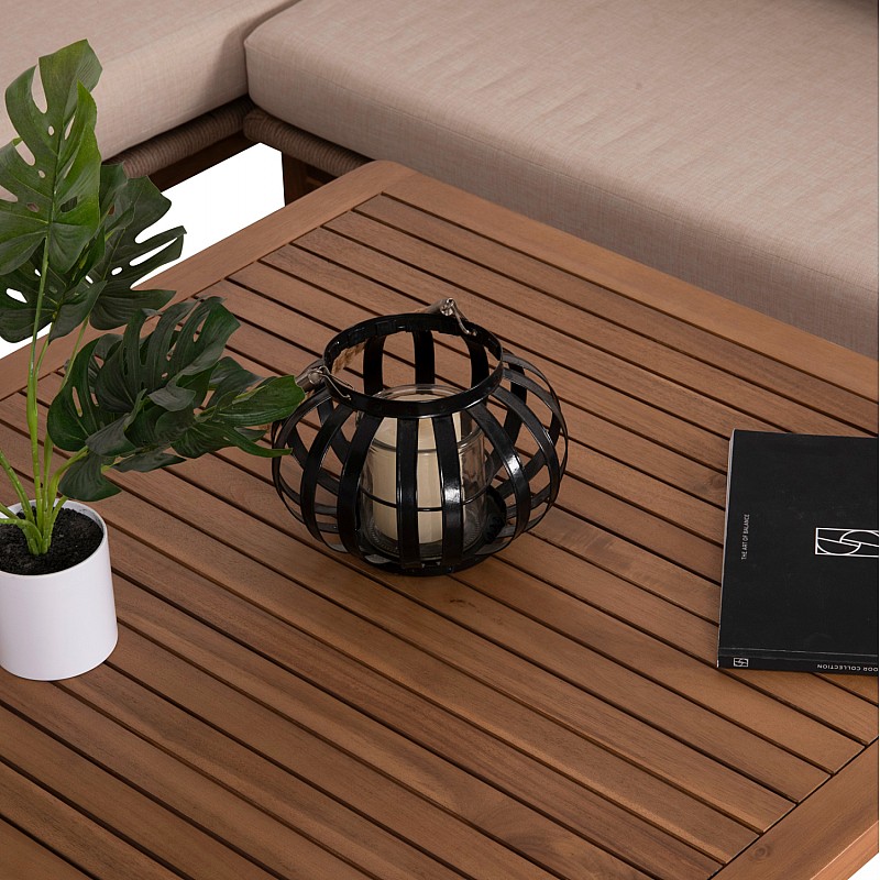 ΣΕΤ ΣΑΛΟΝΙ ΓΩΝΙΑ ΕΞ. ΧΩΡΟΥ 3ΤΜΧ SANJI HM6223 ΞΥΛΟ ΑΚΑΚΙΑΣ-ΑΛΟΥΜΙΝΙΟ-ΣΧΟΙΝΙ