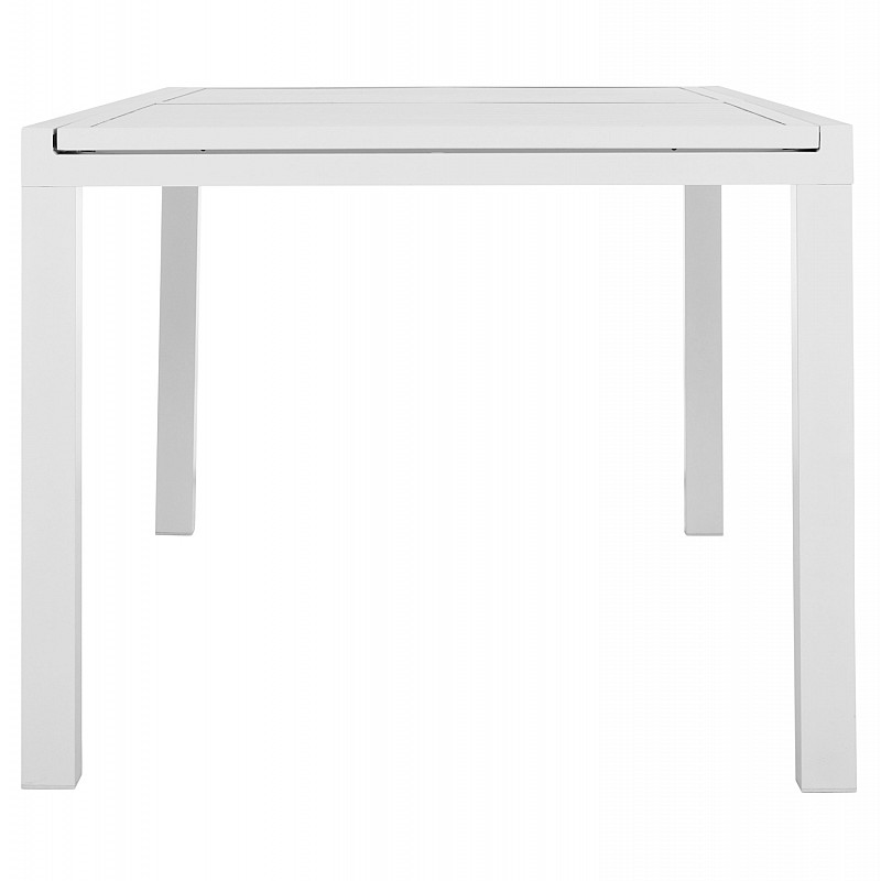 ΤΡΑΠΕΖΙ ΕΠΕΚΤΕΙΝΟΜΕΝΟ KRUM HM6277.01 ΑΛΟΥΜΙΝΙΟ ΛΕΥΚΟ 160-240x90x73Υεκ.