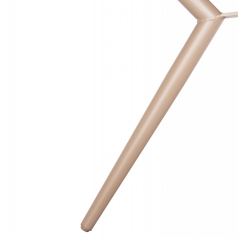 ΤΡΑΠΕΖΙ ΑΛΟΥΜΙΝΙΟΥ ΣΤΡΟΓΓΥΛΟ HIGER HM6290.04 ΚΑΠΟΥΤΣΙΝΟ Φ126x74Υεκ.