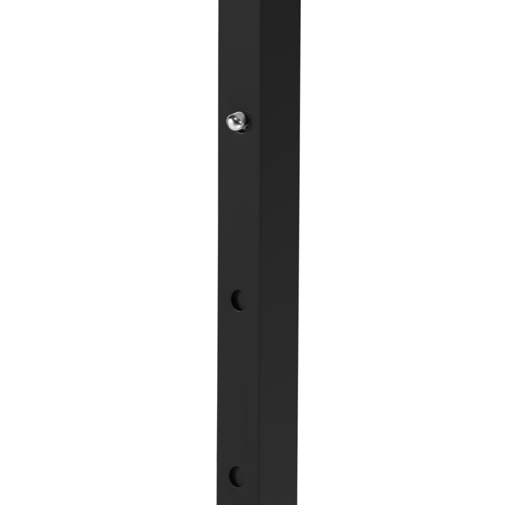 ΚΙΟΣΚΙ/GAZEBO MATTHEW HM6312 ΠΤΥΣΣΟΜΕΝΟ-ΣΚΕΛΕΤΟΣ ΜΕΤΑΛ.ΜΑΥΡΟΣ-ΛΕΥΚΟ ΥΦΑΣΜΑ 3x6x3,10Yμ