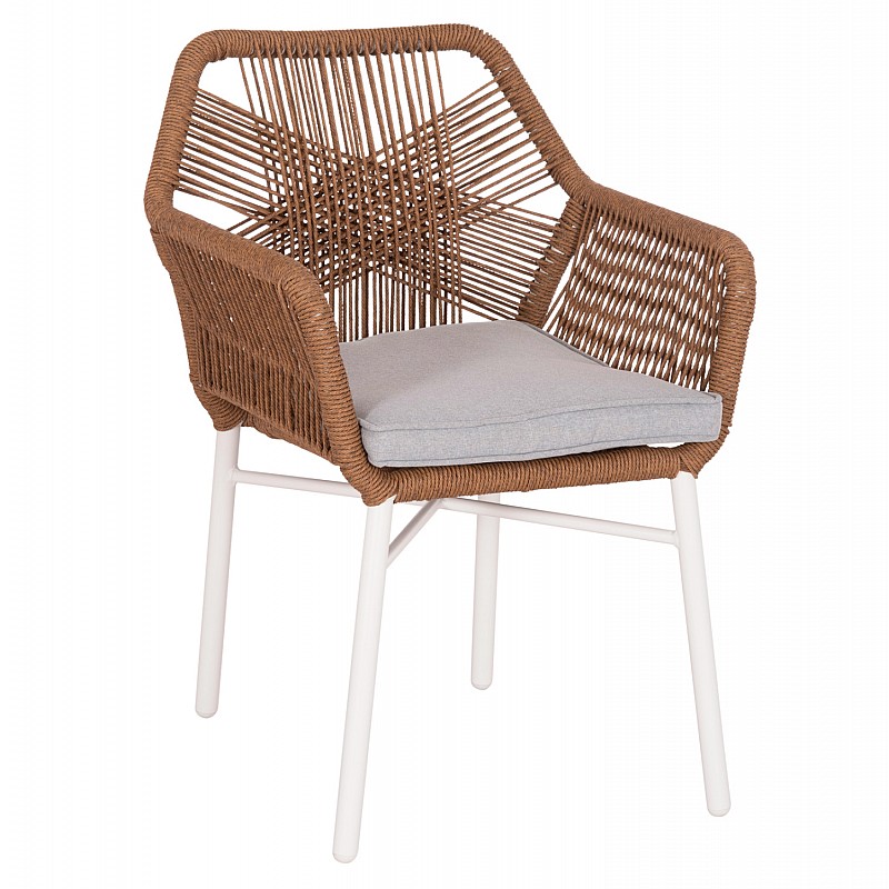 ΠΟΛΥΘΡΟΝΑ TOPIN HM6048.11 ΑΛΟΥΜΙΝΙΟ ΛΕΥΚΟ-P.E. RATTAN ΜΠΕΖ 59x63x81Υεκ ΠΟΛΥΘΡΟΝΑ TOPIN HM6048.11 ΑΛΟΥΜΙΝΙΟ ΛΕΥΚΟ-P.E. RATTAN ΜΠΕΖ 59x63x81Υεκ