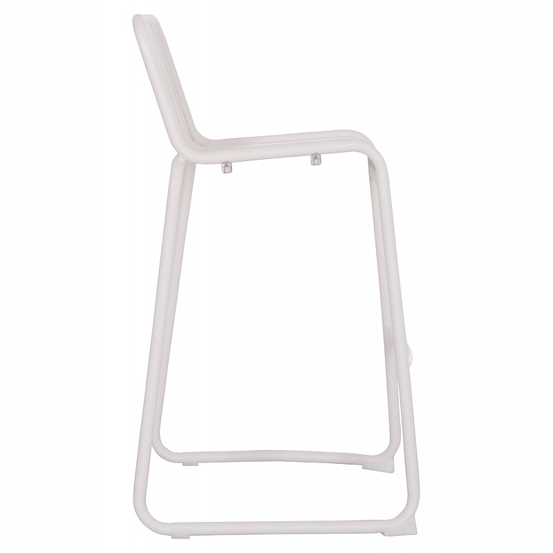 ΣΚΑΜΠΟ ΜΠΑΡ ΑΛΟΥΜΙΝΙΟΥ RACHEL HM6341.02 ΛΕΥΚΟ 47x56,5x98,5Υεκ.