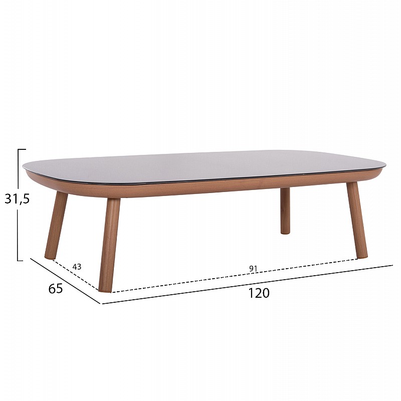 ΣΕΤ ΣΑΛΟΝΙ ΕΞ.ΧΩΡΟΥ 5ΤΜΧ KROM HM6360.02 ΑΛΟΥΜΙΝΙΟ--ΣΧΟΙΝΙ STRAP--3D PRINTED ΓΥΑΛΙ