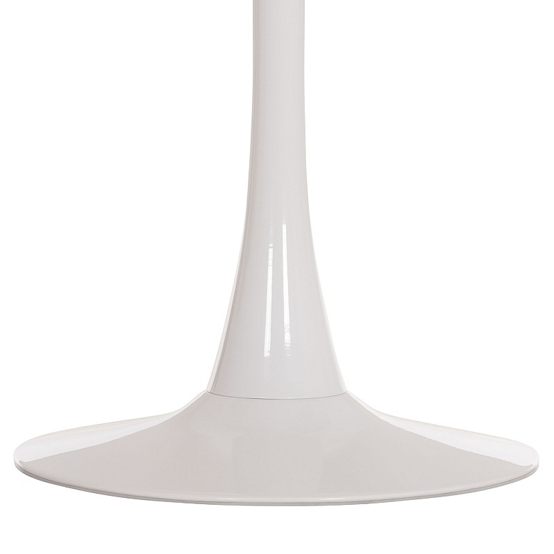 ΤΡΑΠΕΖΙ ΤΡΑΠΕΖΑΡΙΑΣ ROLLO HM9421.11 ΣΤΡΟΓΓΥΛΟ WHITE MARBLE Φ90x74Υεκ.