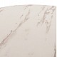 ΤΡΑΠΕΖΙ ΤΡΑΠΕΖΑΡΙΑΣ ROLLO HM9421.11 ΣΤΡΟΓΓΥΛΟ WHITE MARBLE Φ90x74Υεκ.