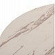 ΤΡΑΠΕΖΙ ΤΡΑΠΕΖΑΡΙΑΣ ROLLO HM9421.11 ΣΤΡΟΓΓΥΛΟ WHITE MARBLE Φ90x74Υεκ.