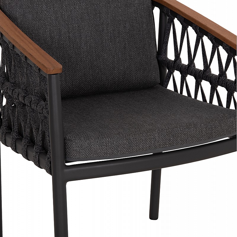 ΠΟΛΥΘΡΟΝΑ ΑΛΟΥΜΙΝΙΟΥ STREAM HM6427.01 ΣΚΟΥΡΟ ΓΚΡΙ ΣΧΟΙΝΙ & OLEFIN 59x63x85Υεκ.