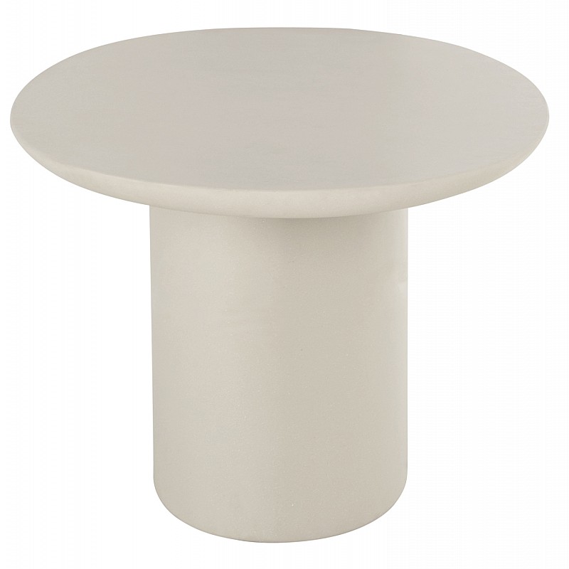 ΤΡΑΠΕΖΙ ΤΡΑΠΕΖΑΡΙΑΣ ΟΒΑΛ BRECCAN HM6577.02 ΜΠΕΖ ΤΣΙΜΕΝΤΟ 240x100x75Υεκ.