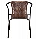 ΠΟΛΥΘΡΟΝΑ ΚΑΡΕΚΛΑ CAMEL HM5015.02 ΚΑΦΕ ΜΕΤΑΛΛΙΚΗ ΜΕ WICKER ΚΑΦΕ 48x48-53x72 cm ΠΟΛΥΘΡΟΝΑ ΚΑΡΕΚΛΑ CAMEL HM5015.02 ΚΑΦΕ ΜΕΤΑΛΛΙΚΗ ΜΕ WICKER ΚΑΦΕ 48x48-53x72 cm