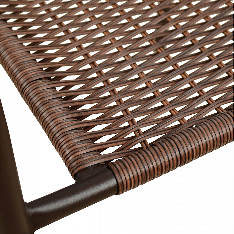 ΠΟΛΥΘΡΟΝΑ ΚΑΡΕΚΛΑ CAMEL HM5015.02 ΚΑΦΕ ΜΕΤΑΛΛΙΚΗ ΜΕ WICKER ΚΑΦΕ 48x48-53x72 cm ΠΟΛΥΘΡΟΝΑ ΚΑΡΕΚΛΑ CAMEL HM5015.02 ΚΑΦΕ ΜΕΤΑΛΛΙΚΗ ΜΕ WICKER ΚΑΦΕ 48x48-53x72 cm