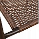 ΠΟΛΥΘΡΟΝΑ ΚΑΡΕΚΛΑ CAMEL HM5015.02 ΚΑΦΕ ΜΕΤΑΛΛΙΚΗ ΜΕ WICKER ΚΑΦΕ 48x48-53x72 cm ΠΟΛΥΘΡΟΝΑ ΚΑΡΕΚΛΑ CAMEL HM5015.02 ΚΑΦΕ ΜΕΤΑΛΛΙΚΗ ΜΕ WICKER ΚΑΦΕ 48x48-53x72 cm