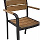 ΠΟΛΥΘΡΟΝΑ ΑΛΟΥΜΙΝΙΟΥ SAGA ΑΝΘΡΑΚΙ ΜΕ POLYWOOD HM5127.02 55x56x85Υεκ. ΠΟΛΥΘΡΟΝΑ ΑΛΟΥΜΙΝΙΟΥ SAGA ΑΝΘΡΑΚΙ ΜΕ POLYWOOD HM5127.02 55x56x85Υεκ.
