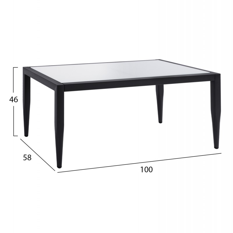 ΤΡΑΠΕΖΙ MEIR ΣΑΛΟΝΙΟΥ ΑΛΟΥΜΙΝΙΟΥ ΣΕ ΓΚΡΙ ΑΠΟΧΡΩΣΗ ΜΕ ΓΥΑΛΙ HM5551.02 100x58x46Υ εκ. ΤΡΑΠΕΖΙ MEIR ΣΑΛΟΝΙΟΥ ΑΛΟΥΜΙΝΙΟΥ ΣΕ ΓΚΡΙ ΑΠΟΧΡΩΣΗ ΜΕ ΓΥΑΛΙ HM5551.02 100x58x46Υ εκ.