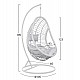 ΚΡΕΜΑΣΤΗ ΠΟΛΥΘΡΟΝΑ ΦΩΛΙΑ CALLIE HM5541.03 ΜΕ ΛΕΥΚΟ WICKER & ΜΑΞΙΛΑΡΙΑ Φ105Χ195Υ εκ.