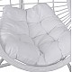 ΚΡΕΜΑΣΤΗ ΠΟΛΥΘΡΟΝΑ ΦΩΛΙΑ CALLIE HM5541.03 ΜΕ ΛΕΥΚΟ WICKER & ΜΑΞΙΛΑΡΙΑ Φ105Χ195Υ εκ.