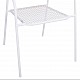 ΚΑΡΕΚΛΑ ΜΕΤΑΛΛΙΚΗ ΛΕΥΚΗ THETIS HM5173.12 55x57x79 cm ΚΑΡΕΚΛΑ ΜΕΤΑΛΛΙΚΗ ΛΕΥΚΗ THETIS HM5173.12 55x57x79 cm