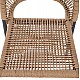 ΠΟΛΥΘΡΟΝΑ ΑΛΟΥΜΙΝΙΟΥ NOJO HM5771.02 ΓΚΡΙ ΜΕ P.E.TWIST RATTAN ΜΠΕΖ 55x63x82Y εκ.