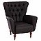 ΠΟΛΥΘΡΟΝΑ ΜΠΕΡΖΕΡΑ Τ. CHESTERFIELD ΣΕ ΧΡΩΜΑ ΚΑΦΕ HM9217.03 87x88x100 εκ.