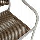 ΠΟΛΥΘΡΟΝΑ ΑΛΟΥΜΙΝΙΟΥ ΛΕΥΚΟ ΜΕ PE RATTAN WICKER HM5856.01 57x63x80Yεκ. ΠΟΛΥΘΡΟΝΑ ΑΛΟΥΜΙΝΙΟΥ ΛΕΥΚΟ ΜΕ PE RATTAN WICKER HM5856.01 57x63x80Yεκ.