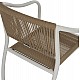 ΠΟΛΥΘΡΟΝΑ ΑΛΟΥΜΙΝΙΟΥ ΛΕΥΚΟ ΜΕ PE RATTAN WICKER HM5856.01 57x63x80Yεκ. ΠΟΛΥΘΡΟΝΑ ΑΛΟΥΜΙΝΙΟΥ ΛΕΥΚΟ ΜΕ PE RATTAN WICKER HM5856.01 57x63x80Yεκ.