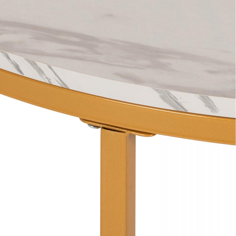 ΤΡΑΠΕΖΙ ΣΑΛΟΝΙΟΥ HM9420.01 WHITE MARBLE ΜΕΛΑΜΙΝΗ-ΧΡΥΣΗ ΜΕΤΑΛΛΙΚΗ ΒΑΣΗ Φ80x48,5Yεκ. ΤΡΑΠΕΖΙ ΣΑΛΟΝΙΟΥ HM9420.01 WHITE MARBLE ΜΕΛΑΜΙΝΗ-ΧΡΥΣΗ ΜΕΤΑΛΛΙΚΗ ΒΑΣΗ Φ80x48,5Yεκ.