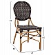 ΚΑΡΕΚΛΑ ΑΛΟΥΜΙΝΙΟΥ BAMBOO LOOK ΜΕ ΚΑΦΕ PE RATTAN HM5925.01 47x58x95Yεκ. ΚΑΡΕΚΛΑ ΑΛΟΥΜΙΝΙΟΥ BAMBOO LOOK ΜΕ ΚΑΦΕ PE RATTAN HM5925.01 47x58x95Yεκ.