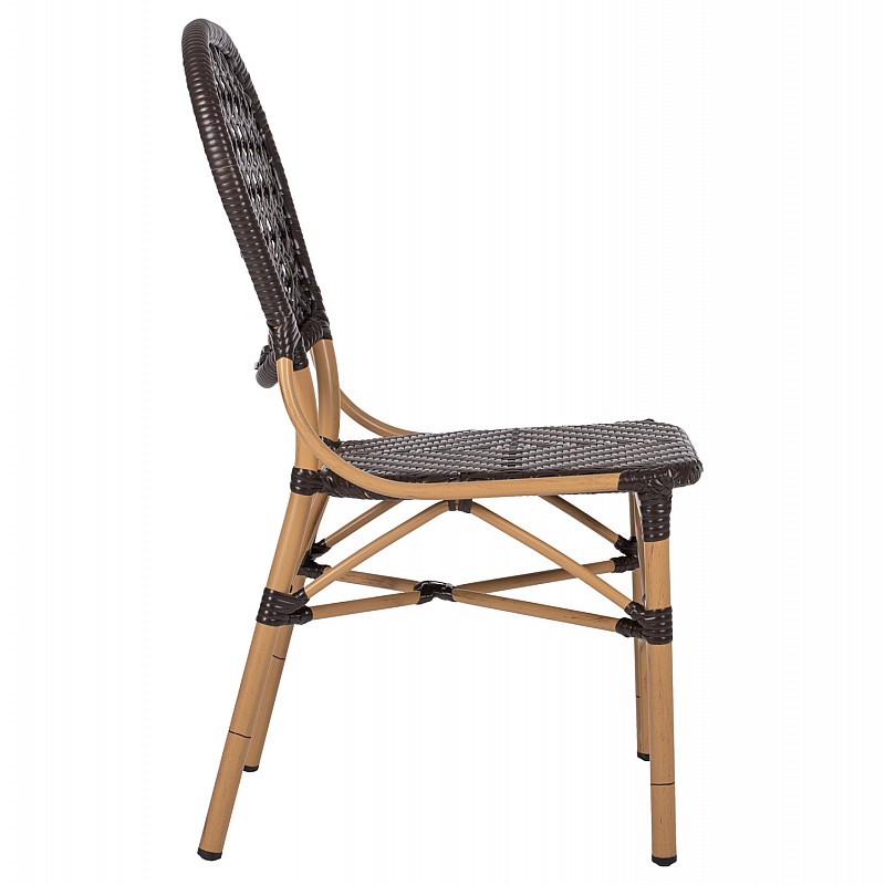 ΚΑΡΕΚΛΑ ΑΛΟΥΜΙΝΙΟΥ BAMBOO LOOK ΜΕ ΚΑΦΕ PE RATTAN HM5925.01 47x58x95Yεκ. ΚΑΡΕΚΛΑ ΑΛΟΥΜΙΝΙΟΥ BAMBOO LOOK ΜΕ ΚΑΦΕ PE RATTAN HM5925.01 47x58x95Yεκ.