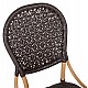 ΚΑΡΕΚΛΑ ΑΛΟΥΜΙΝΙΟΥ BAMBOO LOOK ΜΕ ΚΑΦΕ PE RATTAN HM5925.01 47x58x95Yεκ. ΚΑΡΕΚΛΑ ΑΛΟΥΜΙΝΙΟΥ BAMBOO LOOK ΜΕ ΚΑΦΕ PE RATTAN HM5925.01 47x58x95Yεκ.