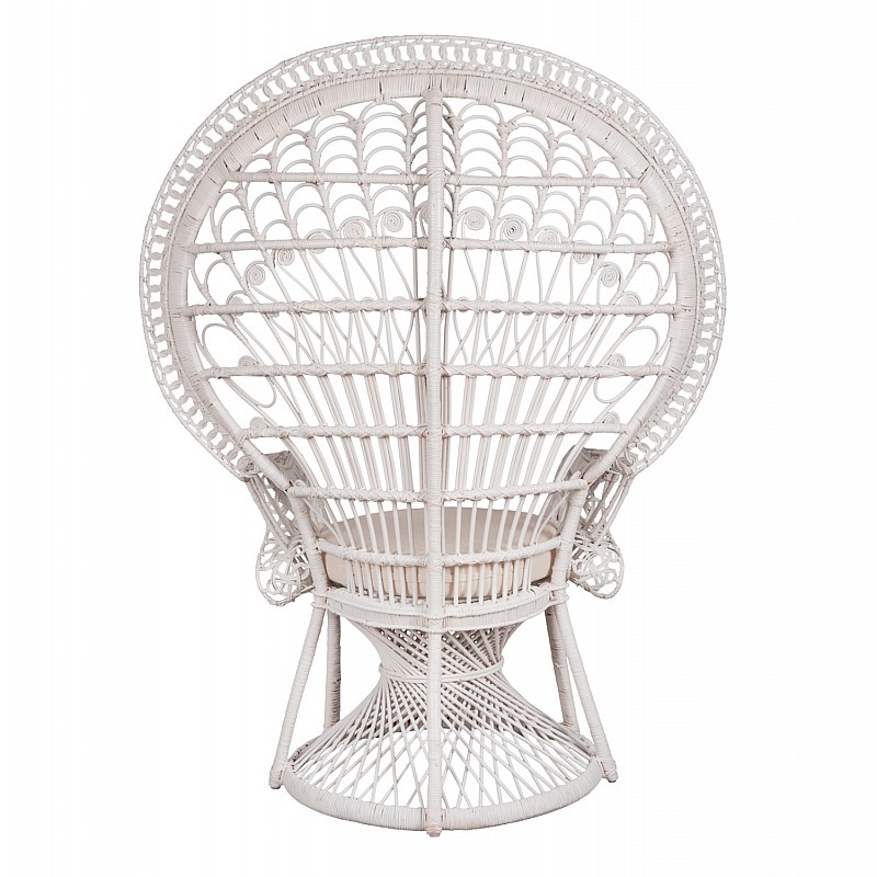 ΠΟΛΥΘΡΟΝΑ ROYAL PEACOCK HM9342.02 RATTAN ΣΕ ΛΕΥΚΟ-ΜΑΞΙΛΑΡΙ ΛΕΥΚΟ 114x72x150Yεκ. ΠΟΛΥΘΡΟΝΑ ROYAL PEACOCK HM9342.02 RATTAN ΣΕ ΛΕΥΚΟ-ΜΑΞΙΛΑΡΙ ΛΕΥΚΟ 114x72x150Yεκ.