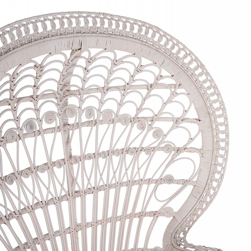 ΠΟΛΥΘΡΟΝΑ ROYAL PEACOCK HM9342.02 RATTAN ΣΕ ΛΕΥΚΟ-ΜΑΞΙΛΑΡΙ ΛΕΥΚΟ 114x72x150Yεκ. ΠΟΛΥΘΡΟΝΑ ROYAL PEACOCK HM9342.02 RATTAN ΣΕ ΛΕΥΚΟ-ΜΑΞΙΛΑΡΙ ΛΕΥΚΟ 114x72x150Yεκ.