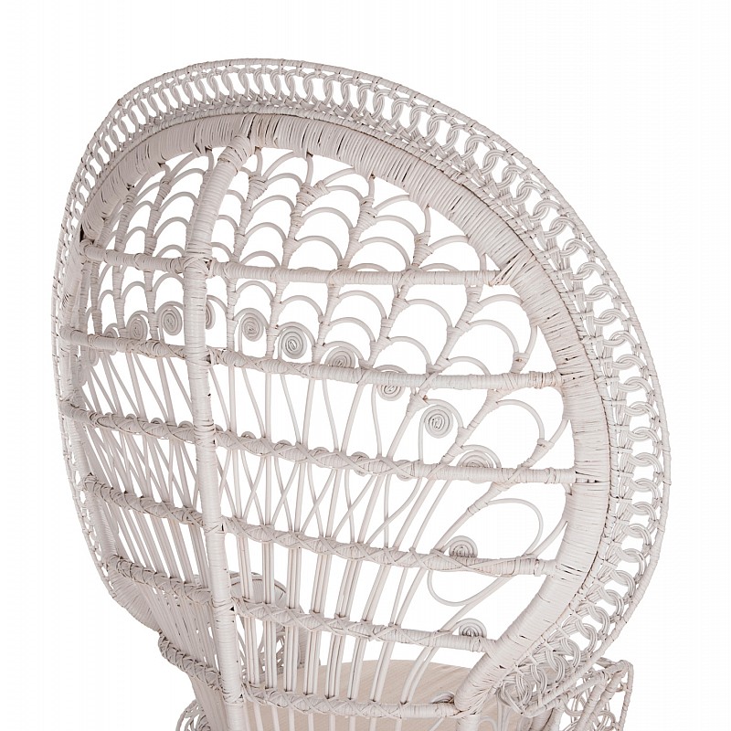 ΠΟΛΥΘΡΟΝΑ ROYAL PEACOCK HM9342.02 RATTAN ΣΕ ΛΕΥΚΟ-ΜΑΞΙΛΑΡΙ ΛΕΥΚΟ 114x72x150Yεκ. ΠΟΛΥΘΡΟΝΑ ROYAL PEACOCK HM9342.02 RATTAN ΣΕ ΛΕΥΚΟ-ΜΑΞΙΛΑΡΙ ΛΕΥΚΟ 114x72x150Yεκ.