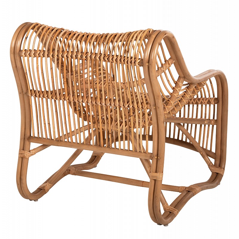 ΠΟΛΥΘΡΟΝΑ ΑΠΟ RATTAN HM5995 ΣΕ ΦΥΣΙΚΗ ΑΠΟΧΡΩΣΗ 71x85x86Υ εκ.