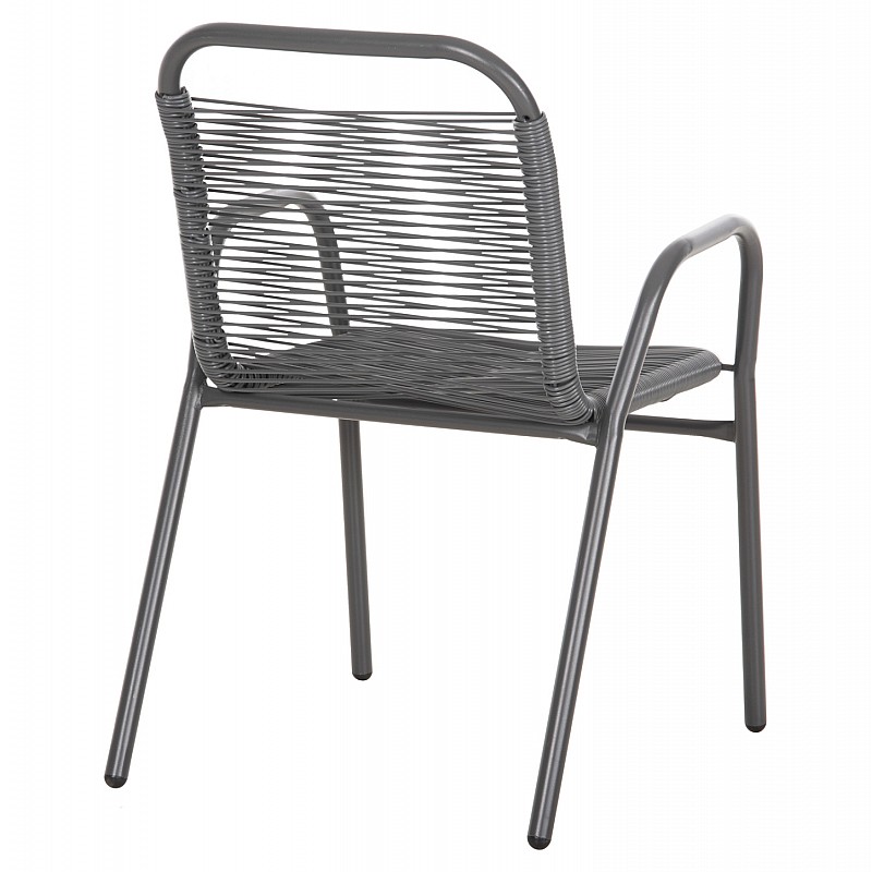 ΠΟΛΥΘΡΟΝΑ ΕΞ.ΧΩΡΟΥ AVRIL HM5968.01 ΜΕΤΑΛΛΟ ΚΑΙ ΣΥΝΘ.RATTAN ΣΕ ΓΚΡΙ 54,5x56x78Υεκ.