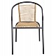 ΠΟΛΥΘΡΟΝΑ SWIFTER HM5969.02 ΜΕΤΑΛΛΟ ΓΚΡΙ-ΣΥΝΘ. RATTAN ΣΕ ΦΥΣΙΚΟ 54x61x75Υεκ.