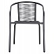 ΠΟΛΥΘΡΟΝΑ SWIFTER HM5969.01 ΜΕΤΑΛΛΟ ΓΚΡΙ-ΣΥΝΘ. RATTAN ΓΚΡΙ 54x61x75Υεκ.