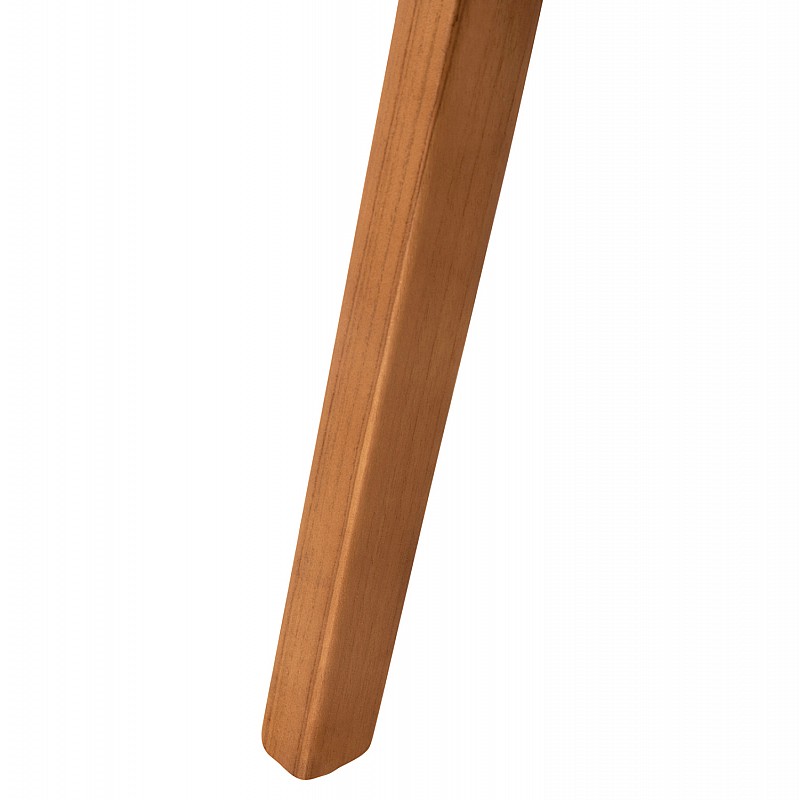 ΠΟΛΥΘΡΟΝΑ RIMINI HM9867.02 ΞΥΛΟ TEAK ΦΥΣΙΚΟ-ΜΑΥΡΟ ΣΧΟΙΝΙ & PU ΚΑΘΙΣΜΑ 60x61x76Υεκ.