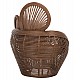 ΠΟΛΥΘΡΟΝΑ CIRCE HM9883 RATTAN ΚΑΦΕ-ΜΑΞΙΛΑΡΙΑ ΕΚΡΟΥ 100x74x112,5Υεκ. ΠΟΛΥΘΡΟΝΑ CIRCE HM9883 RATTAN ΚΑΦΕ-ΜΑΞΙΛΑΡΙΑ ΕΚΡΟΥ 100x74x112,5Υεκ.