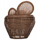 ΠΟΛΥΘΡΟΝΑ CIRCE HM9883 RATTAN ΚΑΦΕ-ΜΑΞΙΛΑΡΙΑ ΕΚΡΟΥ 100x74x112,5Υεκ. ΠΟΛΥΘΡΟΝΑ CIRCE HM9883 RATTAN ΚΑΦΕ-ΜΑΞΙΛΑΡΙΑ ΕΚΡΟΥ 100x74x112,5Υεκ.