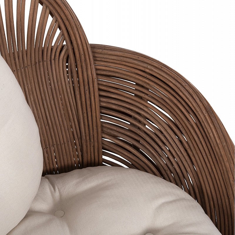 ΠΟΛΥΘΡΟΝΑ CIRCE HM9883 RATTAN ΚΑΦΕ-ΜΑΞΙΛΑΡΙΑ ΕΚΡΟΥ 100x74x112,5Υεκ. ΠΟΛΥΘΡΟΝΑ CIRCE HM9883 RATTAN ΚΑΦΕ-ΜΑΞΙΛΑΡΙΑ ΕΚΡΟΥ 100x74x112,5Υεκ.
