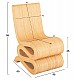 ΠΟΛΥΘΡΟΝΑ CURVY LOUNGE2 HM9885 ΦΥΣΙΚΟ RATTAN 46x66x86Υεκ. ΠΟΛΥΘΡΟΝΑ CURVY LOUNGE2 HM9885 ΦΥΣΙΚΟ RATTAN 46x66x86Υεκ.