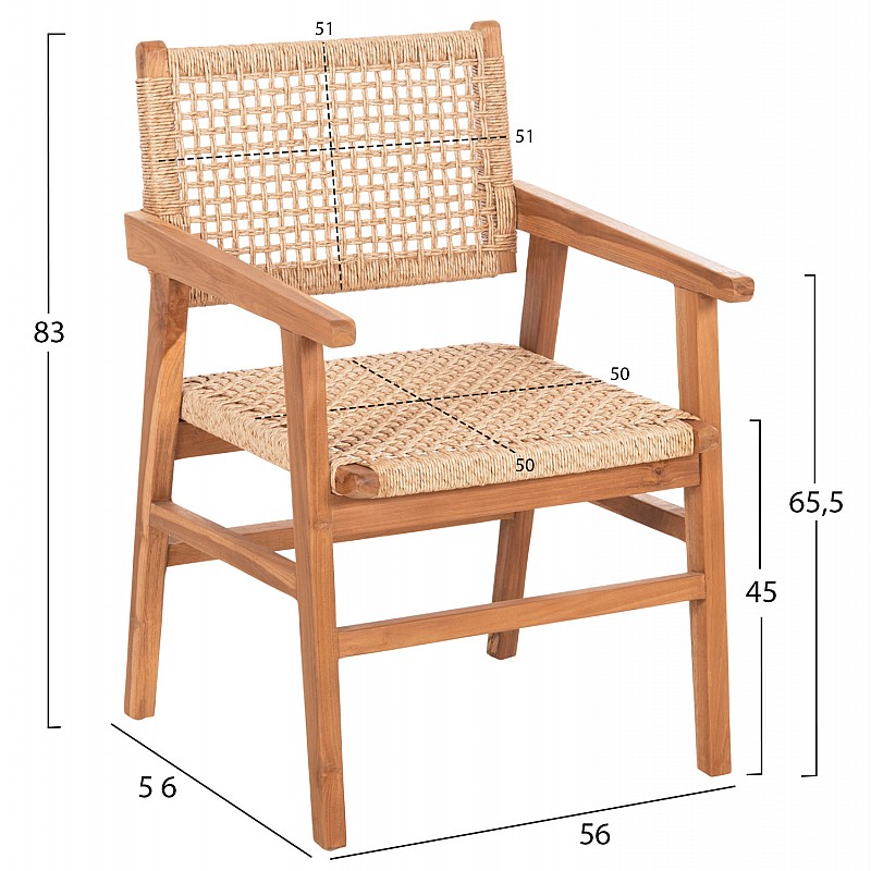 ΠΟΛΥΘΡΟΝΑ BJORN HM9403.21 ΜΑΣΙΦ ΞΥΛΟ ΤEAK ΦΥΣΙΚΟ-ΣΧΟΙΝΙ 56x56x83Υ εκ. ΠΟΛΥΘΡΟΝΑ BJORN HM9403.21 ΜΑΣΙΦ ΞΥΛΟ ΤEAK ΦΥΣΙΚΟ-ΣΧΟΙΝΙ 56x56x83Υ εκ.