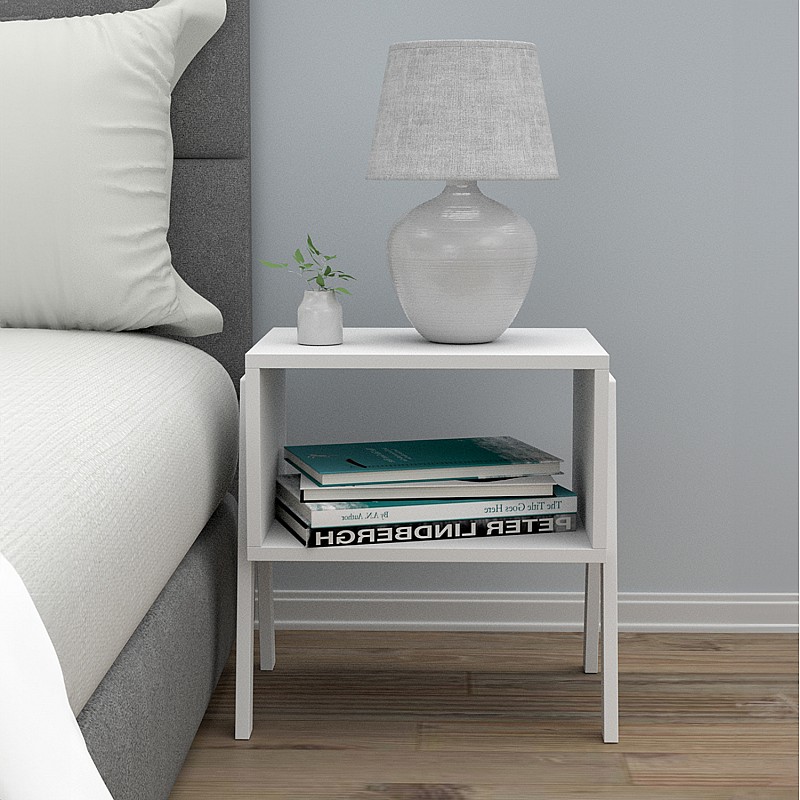 ΚΟΜΟΔΙΝΟ JAKE HM18182.01 ΜΕΛΑΜΙΝΗ ΣΕ ΛΕΥΚΟ 48x35x49Υεκ. ΚΟΜΟΔΙΝΟ JAKE HM18182.01 ΜΕΛΑΜΙΝΗ ΣΕ ΛΕΥΚΟ 48x35x49Υεκ.