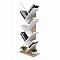 ΒΙΒΛΙΟΘΗΚΗ LIANA HM18193.03 ΜΕΛΑΜΙΝΗ SONAMA-ΛΕΥΚΗ 53x27x138Υεκ.