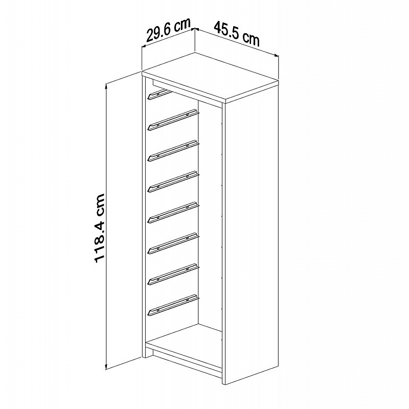 ΣΥΡΤΑΡΙΕΡΑ SANI HM18201.03 ΜΕΛΑΜΙΝΗ SONAMA-ΛΕΥΚΑ ΣΥΡΤΑΡΙΑ P.E. 45,5x29,6x118,5Υεκ ΣΥΡΤΑΡΙΕΡΑ SANI HM18201.03 ΜΕΛΑΜΙΝΗ SONAMA-ΛΕΥΚΑ ΣΥΡΤΑΡΙΑ P.E. 45,5x29,6x118,5Υεκ