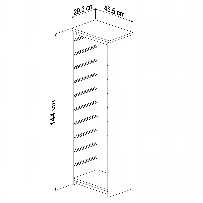 ΣΥΡΤΑΡΙΕΡΑ SANI HM18205.03 ΜΕΛΑΜΙΝΗ ΣΕ SONAMA-ΛΕΥΚΑ ΣΥΡΤΑΡΙΑ P.E. 45,5x29,6x144Υεκ. ΣΥΡΤΑΡΙΕΡΑ SANI HM18205.03 ΜΕΛΑΜΙΝΗ ΣΕ SONAMA-ΛΕΥΚΑ ΣΥΡΤΑΡΙΑ P.E. 45,5x29,6x144Υεκ.