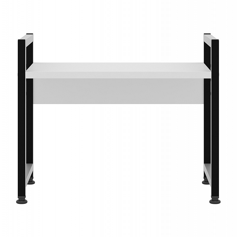 ΡΑΦΙ ΠΑΓΚΟΥ ΚΟΥΖΙΝΑΣ BECKO HM18219.01 ΜΕΛΑΜΙΝΗ ΣΕ ΛΕΥΚΟ-ΜΑΥΡΟ ΜΕΤΑΛΛΟ 53x35x41Υεκ.